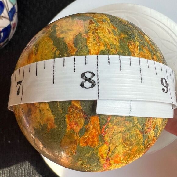 Realgar Crystal Large Sphere 1.2 Lbs - Picture 13 of 14